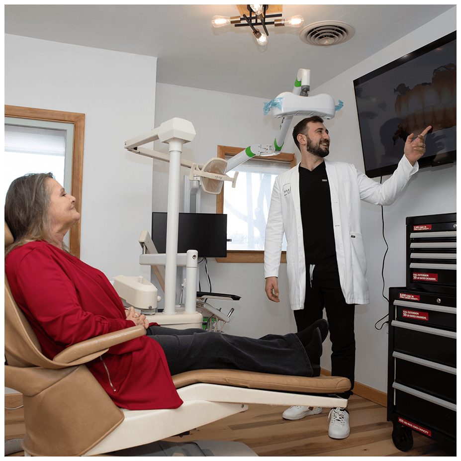 doctor consulting with patient