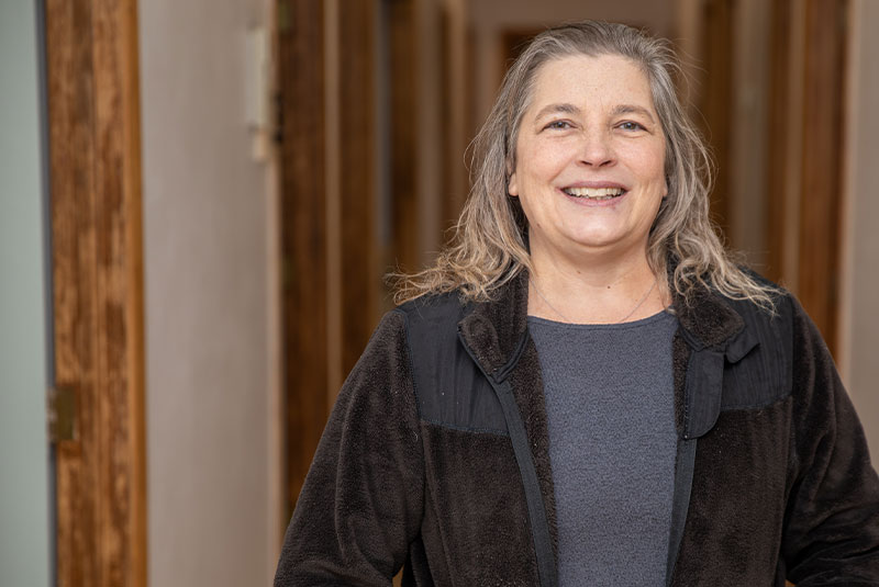 patient smiling again after AOX procedure