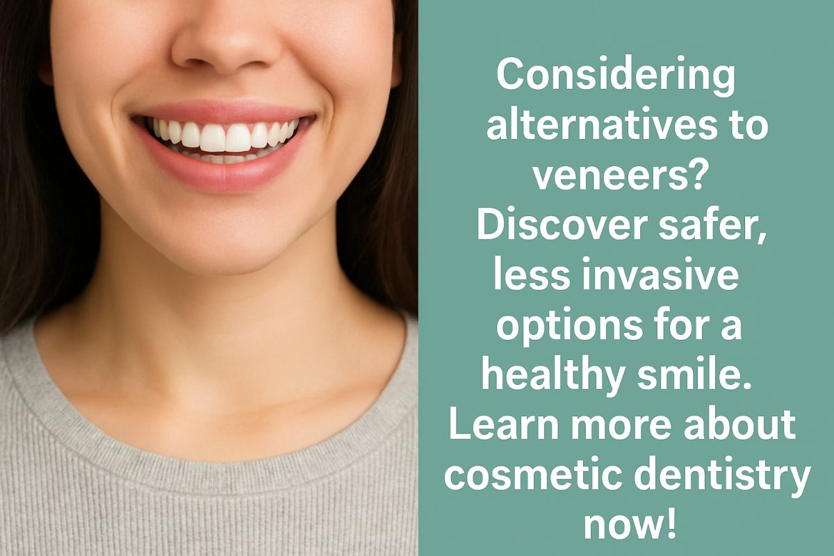 Worried "why veneers are bad"? An image portraying the potential risks of dental veneers, such as tooth sensitivity, decay under the veneer, and aesthetic issues like mismatched color. No text on the image.