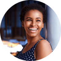 gum recession treatment patient smiling